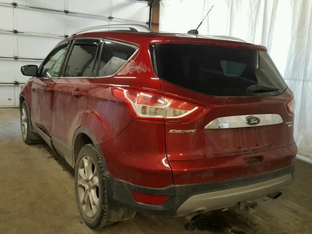 1FMCU9J97FUA05521 - 2015 FORD ESCAPE TIT RED photo 3