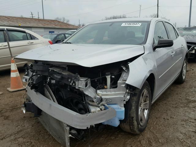 1G11B5SA9DF135667 - 2013 CHEVROLET MALIBU LS SILVER photo 2