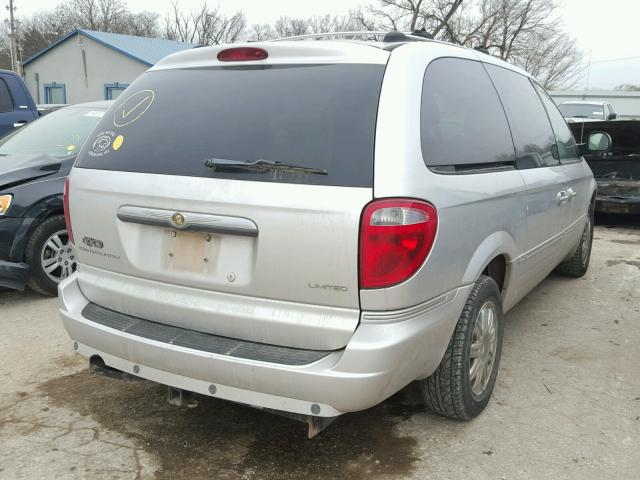 2A8GP64L16R797562 - 2006 CHRYSLER TOWN & COU SILVER photo 4