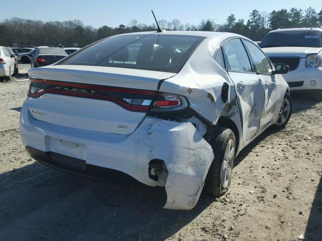 1C3CDFBB7FD330243 - 2015 DODGE DART SXT WHITE photo 4