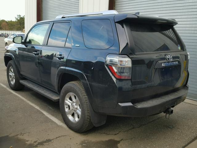 JTEBU5JR1G5345179 - 2016 TOYOTA 4RUNNER SR BLACK photo 3