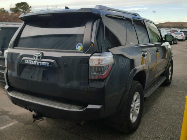 JTEBU5JR1G5345179 - 2016 TOYOTA 4RUNNER SR BLACK photo 4