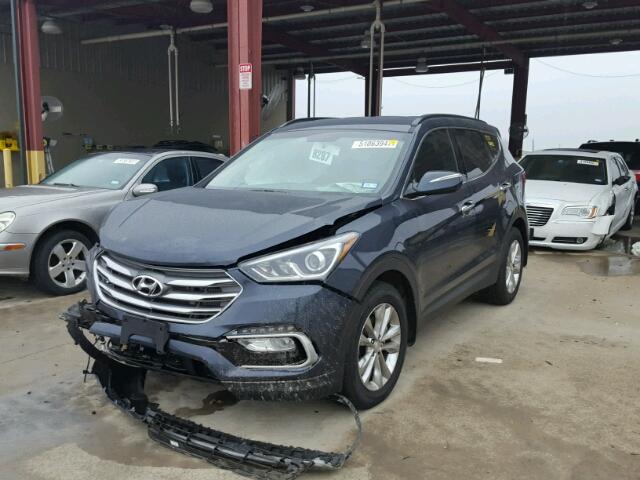 5NMZU4LA7JH073102 - 2018 HYUNDAI SANTA FE S GRAY photo 2