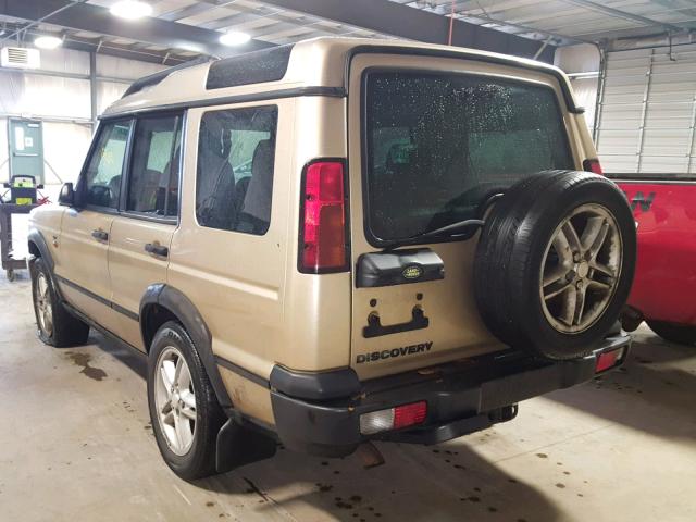 SALTW19494A857949 - 2004 LAND ROVER DISCOVERY GOLD photo 3