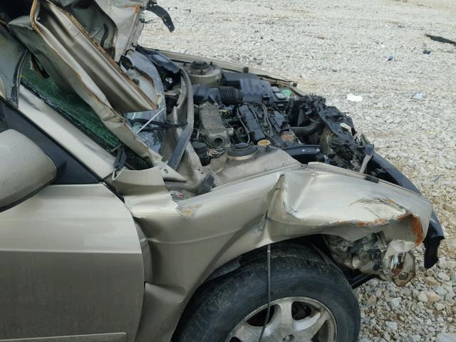 KMHDN45DX3U497864 - 2003 HYUNDAI ELANTRA GL BEIGE photo 9