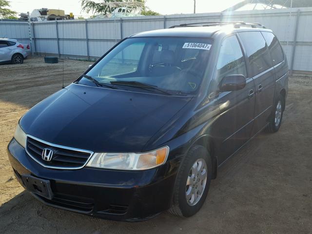 5FNRL18933B093948 - 2003 HONDA ODYSSEY EX BLACK photo 2