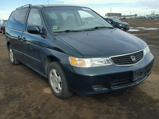 2HKRL1866XH545551 - 1999 HONDA ODYSSEY EX GREEN photo 1