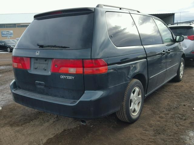 2HKRL1866XH545551 - 1999 HONDA ODYSSEY EX GREEN photo 4