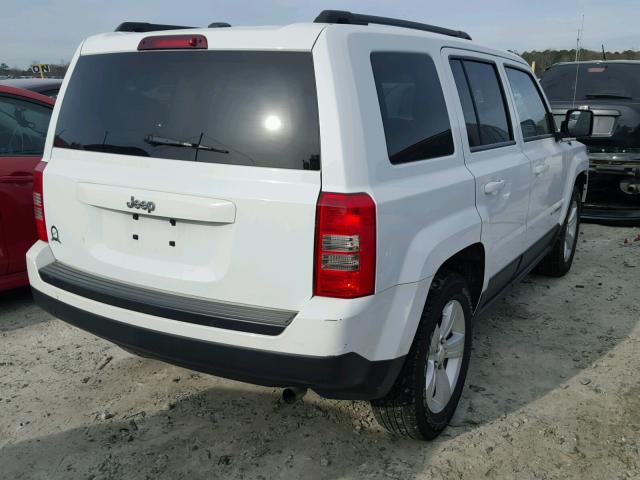 1C4NJPBB0FD418795 - 2015 JEEP PATRIOT SP WHITE photo 4