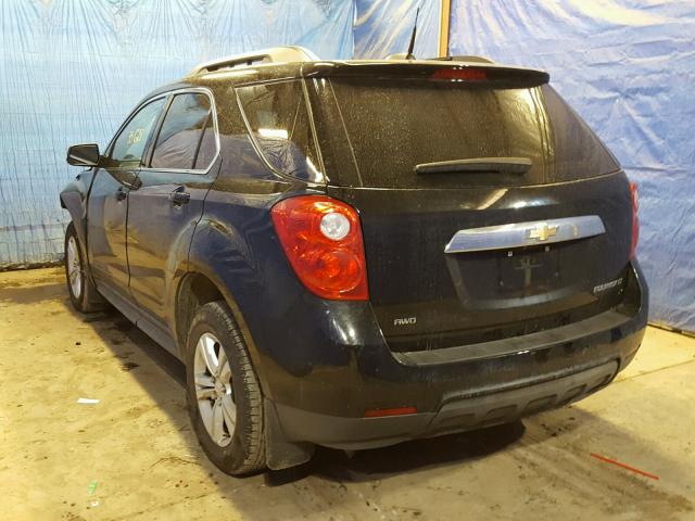 2GNFLFEKXF6330962 - 2015 CHEVROLET EQUINOX LT BLACK photo 3