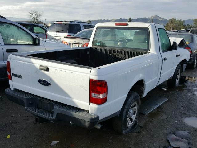 1FTKR1AD3BPA62119 - 2011 FORD RANGER WHITE photo 4