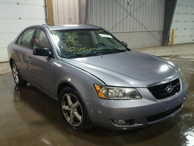 5NPEU46F07H285325 - 2007 HYUNDAI SONATA SE SILVER photo 1