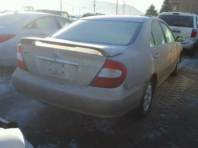 4T1BE30K72U625788 - 2002 TOYOTA CAMRY LE TAN photo 4