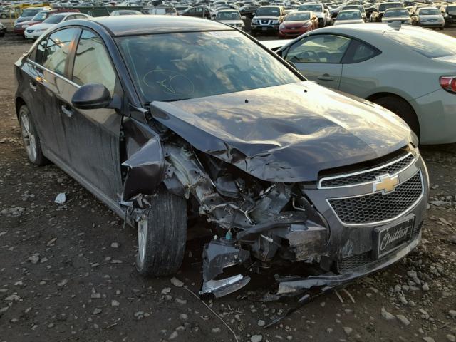 1G1PG5SB9E7323394 - 2014 CHEVROLET CRUZE LTZ GRAY photo 1