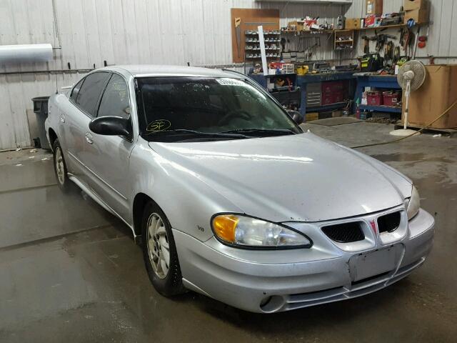 1G2NF52E93C236390 - 2003 PONTIAC GRAND AM S SILVER photo 1