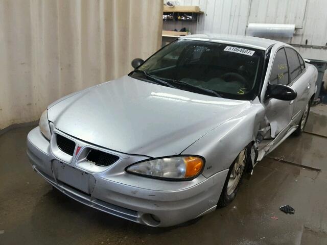 1G2NF52E93C236390 - 2003 PONTIAC GRAND AM S SILVER photo 2