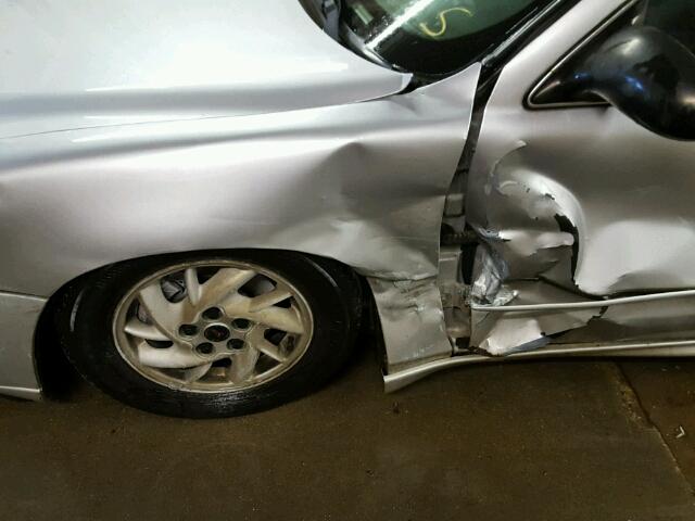 1G2NF52E93C236390 - 2003 PONTIAC GRAND AM S SILVER photo 9