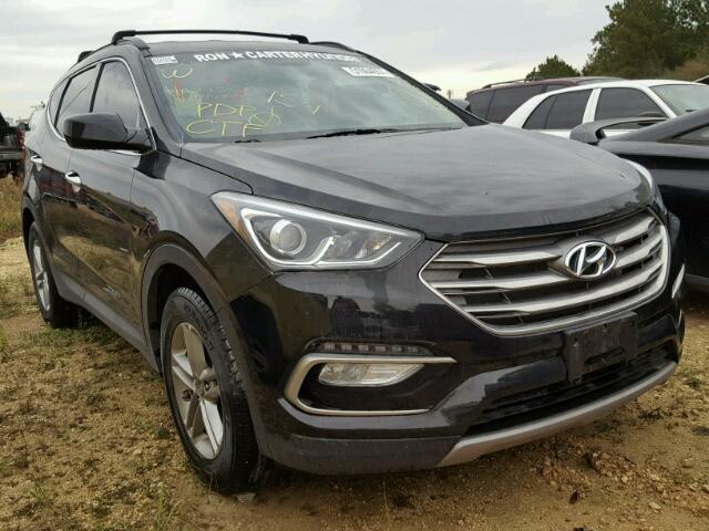 5NMZU3LB5HH042511 - 2017 HYUNDAI SANTA FE S BLACK photo 1