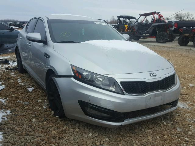 KNAGM4A71D5382602 - 2013 KIA OPTIMA LX SILVER photo 1