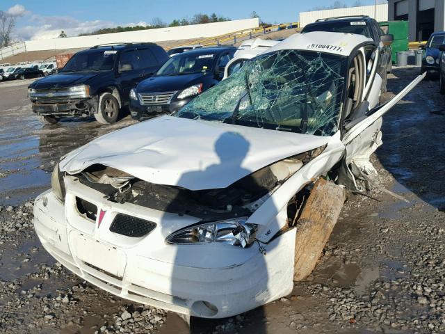 1G2NF52E44M544577 - 2004 PONTIAC GRAND AM WHITE photo 2