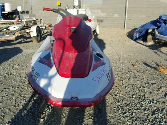 KAW04266F898 - 1999 KAWASAKI PWC RED photo 9