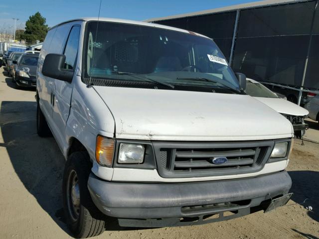 1FTRE14W56DA51458 - 2006 FORD ECONOLINE WHITE photo 1