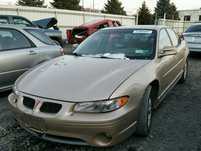 1G2WP52K2YF272340 - 2000 PONTIAC GRAND PRIX GOLD photo 2