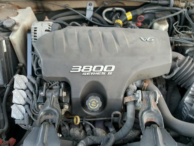 1G2WP52K2YF272340 - 2000 PONTIAC GRAND PRIX GOLD photo 7