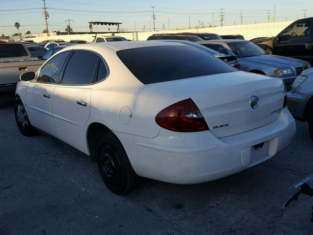 2G4WC582061100533 - 2006 BUICK LACROSSE C WHITE photo 3