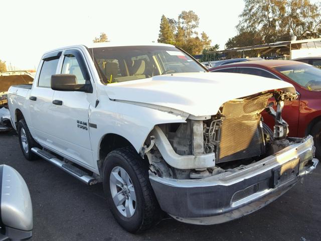 1C6RR6KM7FS590380 - 2015 RAM 1500 ST WHITE photo 1