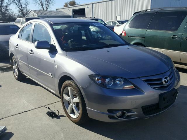 JM1BK123951240259 - 2005 MAZDA 3 S GRAY photo 1