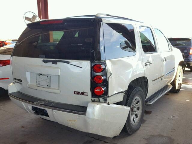 1GKFC03299R169140 - 2009 GMC YUKON DENA WHITE photo 4