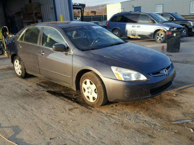 1HGCM56425A168489 - 2005 HONDA ACCORD LX GRAY photo 1