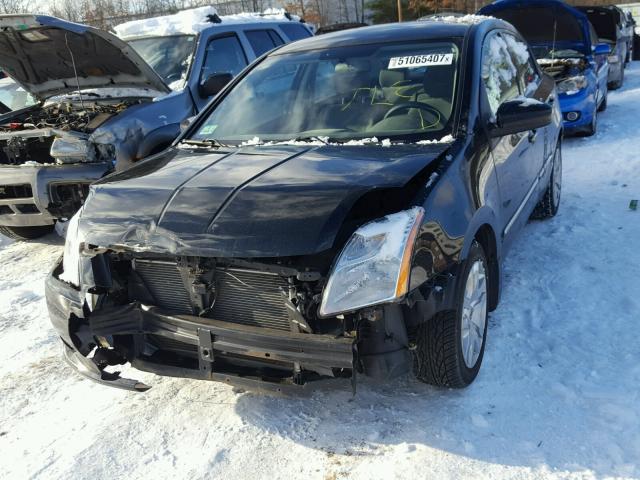 3N1AB6APXBL691947 - 2011 NISSAN SENTRA 2.0 BLACK photo 2