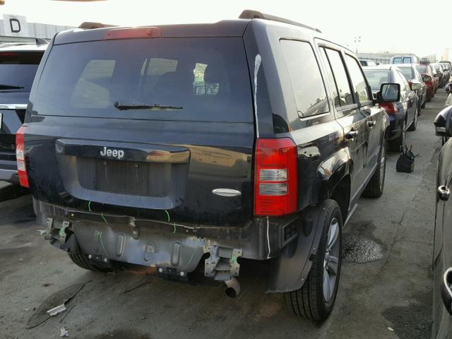 1C4NJPFA7DD122283 - 2013 JEEP PATRIOT LA BLACK photo 4