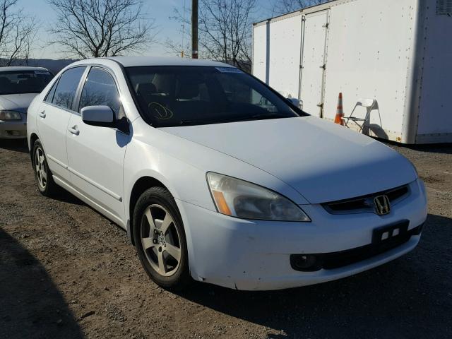 JHMCN36465C000602 - 2005 HONDA ACCORD HYB WHITE photo 1