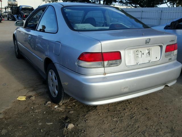 1HGEJ8249XL003202 - 1999 HONDA CIVIC EX SILVER photo 3