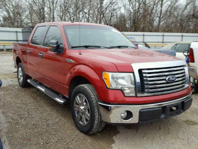 1FTFW1CV8AFA51928 - 2010 FORD F150 SUPER RED photo 1