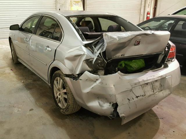 1G8ZV57B49F236944 - 2009 SATURN AURA XR SILVER photo 3