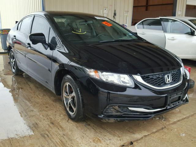 19XFB2F79FE010885 - 2015 HONDA CIVIC SE BLACK photo 1