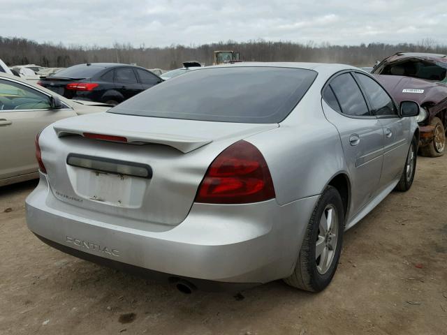 2G2WP522051146626 - 2005 PONTIAC GRAND PRIX SILVER photo 4