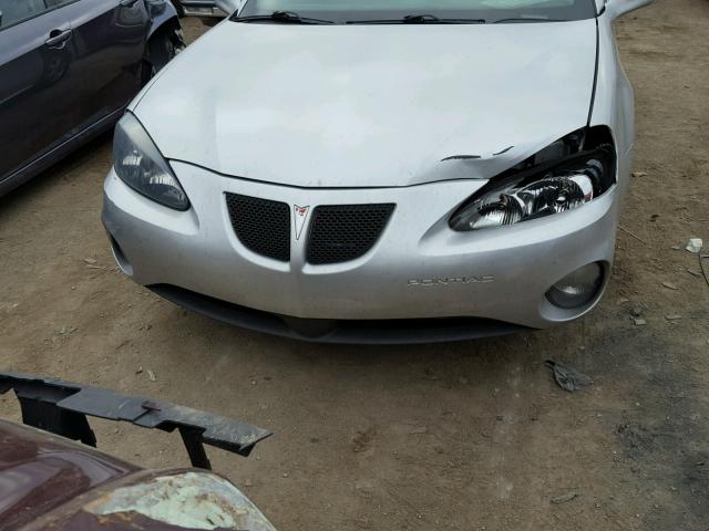 2G2WP522051146626 - 2005 PONTIAC GRAND PRIX SILVER photo 9