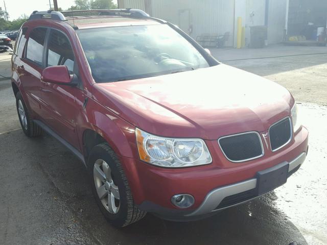 2CKDL63F266175791 - 2006 PONTIAC TORRENT RED photo 1