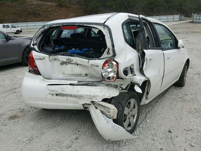 KL1TD66668B273984 - 2008 CHEVROLET AVEO BASE Ağ foto 4