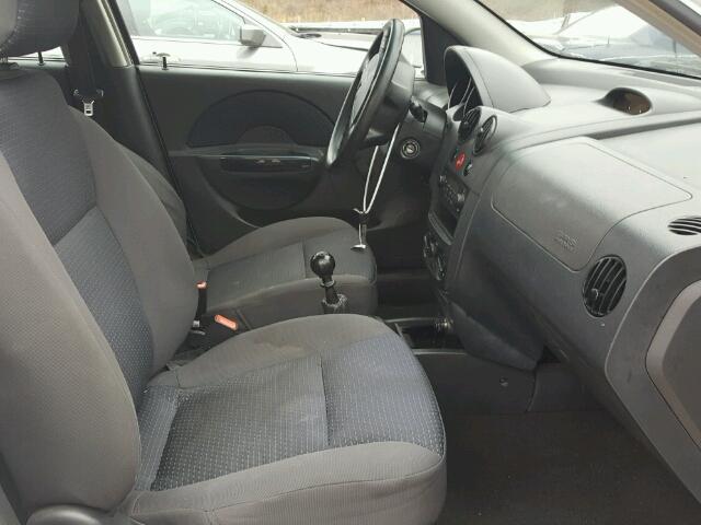 KL1TD66668B273984 - 2008 CHEVROLET AVEO BASE Ağ foto 5