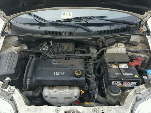 KL1TD66668B273984 - 2008 CHEVROLET AVEO BASE Ağ foto 7