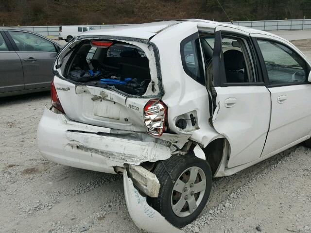 KL1TD66668B273984 - 2008 CHEVROLET AVEO BASE Ağ foto 9