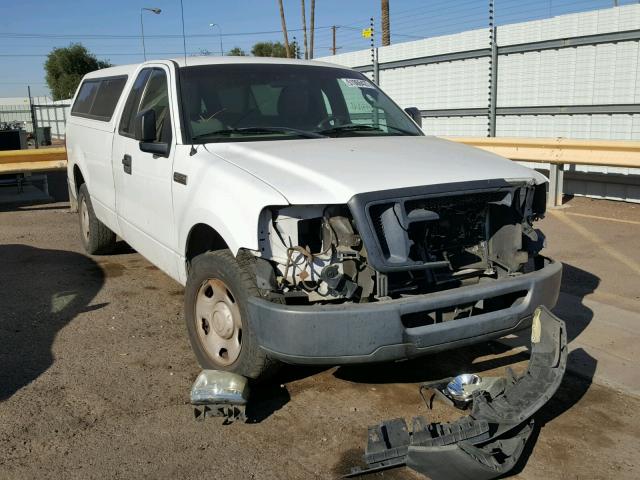 1FTRF12296NA18731 - 2006 FORD F150 WHITE photo 1