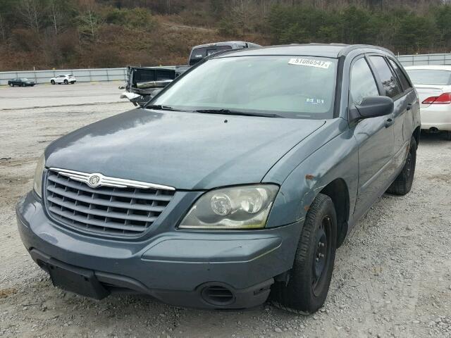 2C4GM48L85R484036 - 2005 CHRYSLER PACIFICA GREEN photo 2