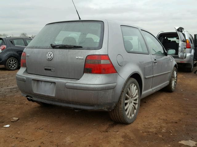 9BWDH61J944014942 - 2004 VOLKSWAGEN GTI VR6 CHARCOAL photo 4